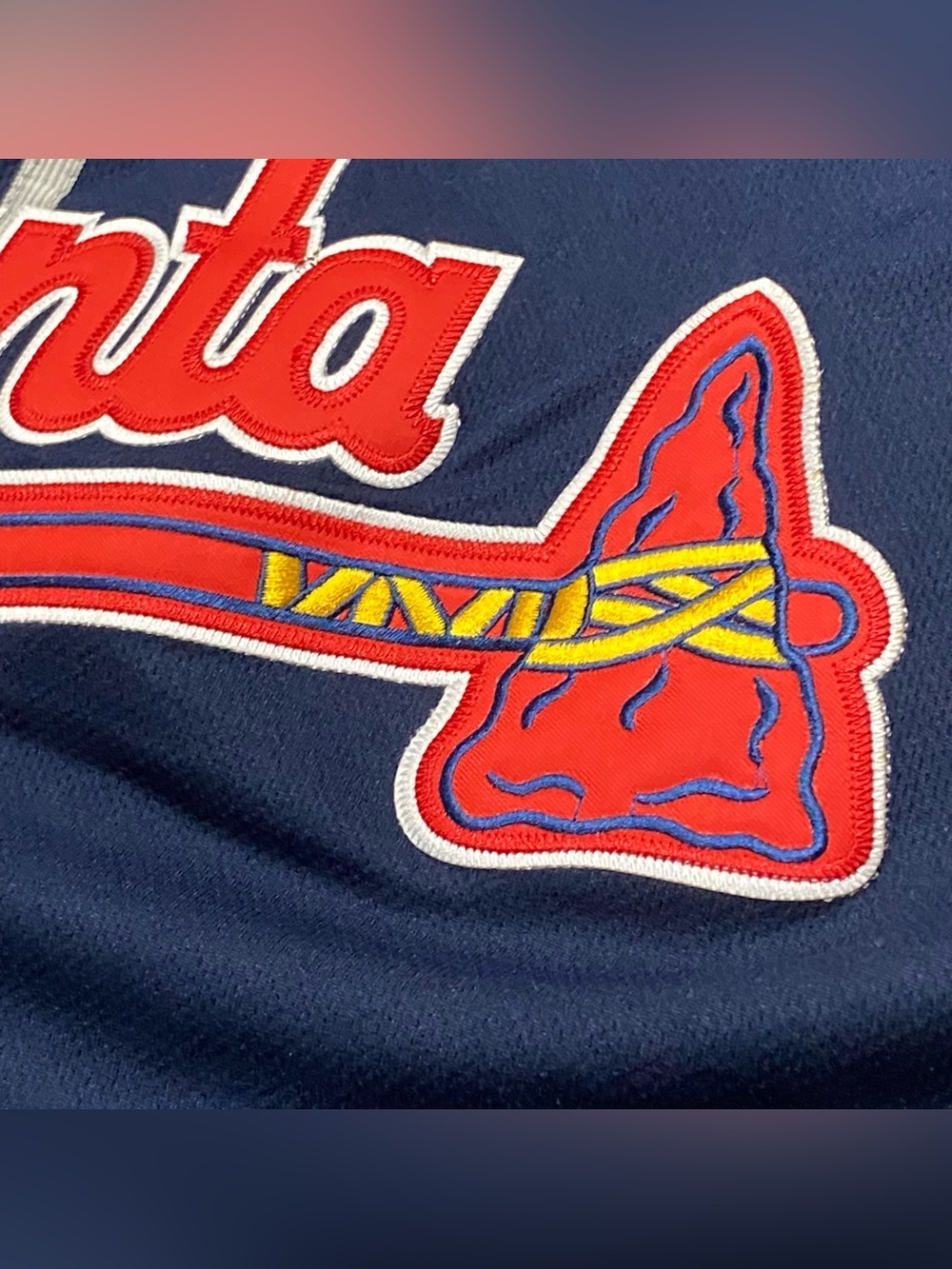 Ozzie Albies 2019 Atlanta Braves MLB 150 Anniversary Majestic Baseball Jersey 56 - Picture 5 of 9